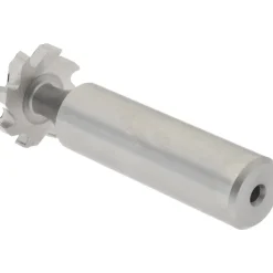 Woodruff Keyseat Cutter: 3/4" Cut Dia, 1/8" Cut Width, 1/2" Shank Dia, Staggered Tooth