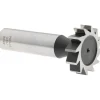 Woodruff Keyseat Cutter: 1" Cut Dia, 1/4" Cut Width, 1/2" Shank Dia, Straight Tooth