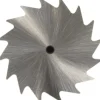 Woodruff Keyseat Cutter: 1-1/2" Cut Dia, 1/16" Cut Width, 1/2" Shank Dia, Straight Tooth