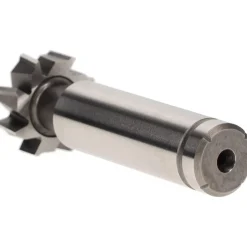 Woodruff Keyseat Cutter: 3/4" Cut Dia, 1/4" Cut Width, 1/2" Shank Dia, Staggered Tooth