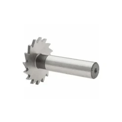 Woodruff Keyseat Cutter: 1-1/2" Cut Dia, 3/32" Cut Width, 1/2" Shank Dia, Straight Tooth