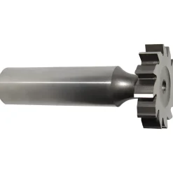 Woodruff Keyseat Cutter: 7/8" Cut Dia, 1/4" Cut Width, 1/2" Shank Dia, Straight Tooth