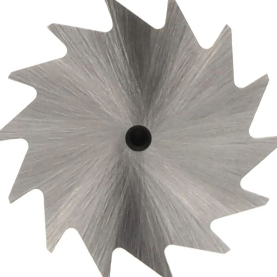 Woodruff Keyseat Cutter: 1-1/4" Cut Dia, 5/64" Cut Width, 1/2" Shank Dia, Straight Tooth