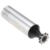 Woodruff Keyseat Cutter: 3/8" Cut Dia, 1/16" Cut Width, 1/2" Shank Dia, Straight Tooth