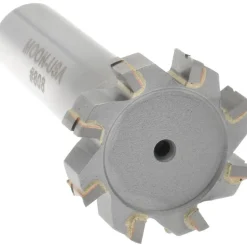 Woodruff Keyseat Cutter: 1" Cut Dia, 1/4" Cut Width, 1/2" Shank Dia, Straight Tooth
