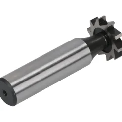 Woodruff Keyseat Cutter: 3/4" Cut Dia, 5/32" Cut Width, 1/2" Shank Dia, Straight Tooth