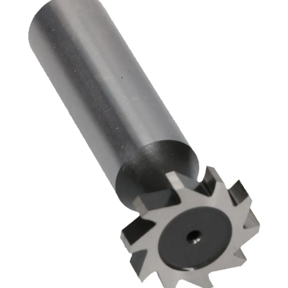 Woodruff Keyseat Cutter: 3/4" Cut Dia, 5/32" Cut Width, 1/2" Shank Dia, Straight Tooth