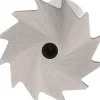 Woodruff Keyseat Cutter: 7/8" Cut Dia, 3/32" Cut Width, 1/2" Shank Dia, Straight Tooth