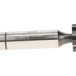 Woodruff Keyseat Cutter: 3/4" Cut Dia, 1/8" Cut Width, 1/2" Shank Dia, Staggered Tooth