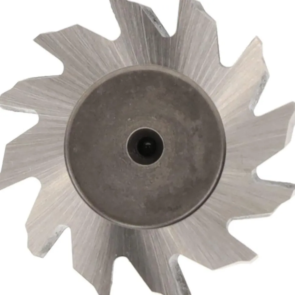 Woodruff Keyseat Cutter: 1-1/4" Cut Dia, 3/16" Cut Width, 1/2" Shank Dia, Staggered Tooth