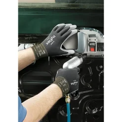 Work Gloves: 11-600, Size Large, Polyurethane-Coated, Nylon, Industrial