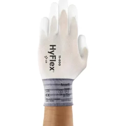 Work Gloves: 11-600, Size Large, Polyurethane-Coated, Nylon, Industrial