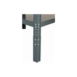 Work Table: 36" Wide, 24" Deep, 29 to 43" High, Steel Top
