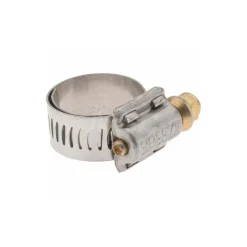 Worm Gear Clamp: Protection Liner Worm Drive, SAE 8, 1/2 to 29/32" Dia, Stainless Steel Band