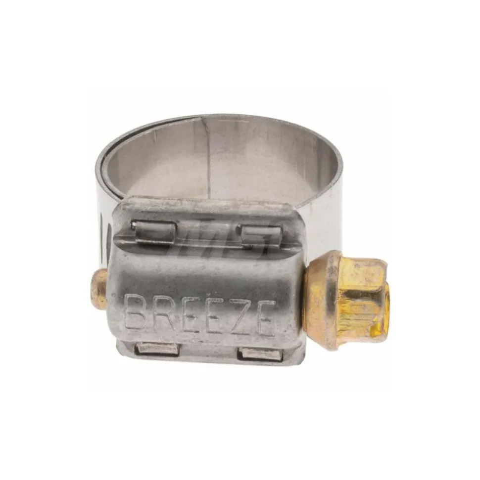 Worm Gear Clamp: Protection Liner Worm Drive, SAE 8, 1/2 to 29/32" Dia, Stainless Steel Band
