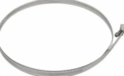 Worm Gear Clamp: Quick Release Worm Drive, SAE 312, 14 to 20" Dia, Stainless Steel Band