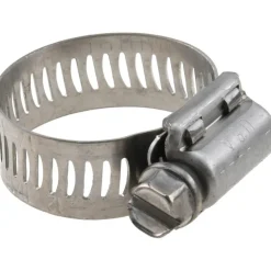 Worm Gear Clamp: Worm Drive, SAE 12, 11/16 to 1-1/4