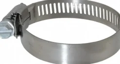 Worm Gear Clamp: Worm Drive, SAE 28, 1-5/16 to 2-1/4" Dia, Stainless Steel Band