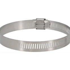Worm Gear Clamp: Worm Drive, SAE 52, 2-13/16 to 3-3/4" Dia, Stainless Steel Band