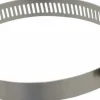 Worm Gear Clamp: Worm Drive, SAE 48, 2-9/16 to 3-1/2" Dia, Stainless Steel Band