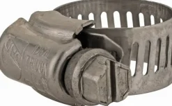 Worm Gear Clamp: Worm Drive, SAE 6, 3/8 to 7/8