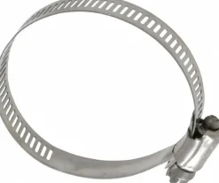 Worm Gear Clamp: Worm Drive, SAE 36, 1-13/16 to 2-3/4" Dia, Stainless Steel Band