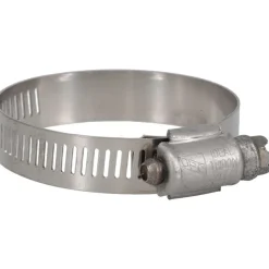 Worm Gear Clamp: Worm Drive, SAE 28, 1-5/16 to 2-1/4" Dia, Stainless Steel Band