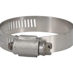 Worm Gear Clamp: Worm Drive, SAE 28, 1-5/16 to 2-1/4