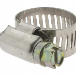 Worm Gear Clamp: Worm Drive, SAE 6, 7/16 to 25/32