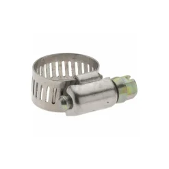 Worm Gear Clamp: Worm Drive, SAE 6, 7/16 to 25/32
