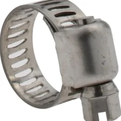 Worm Gear Clamp: Worm Drive, SAE 4, 1/4 to 5/8