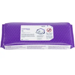 W4 Pre-Saturated Wipes (06070), Pre-Saturated Alcohol Wipes, White