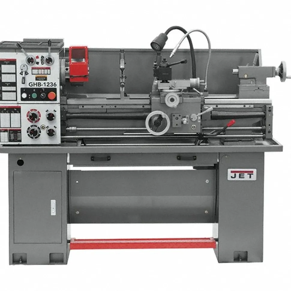 12" x 33" Bench Lathe: Geared Head, 2 hp, 230 V