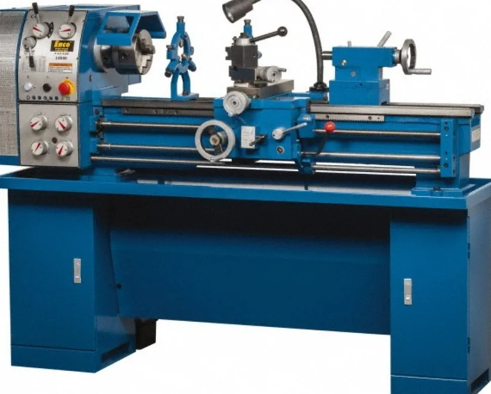 12" x 36" Bench Lathe: Geared Head, 110/220 V