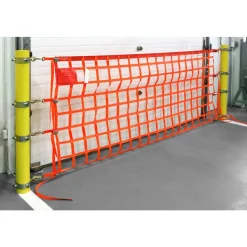 4' x 32' Bollard Mount Dock Safety Net 9