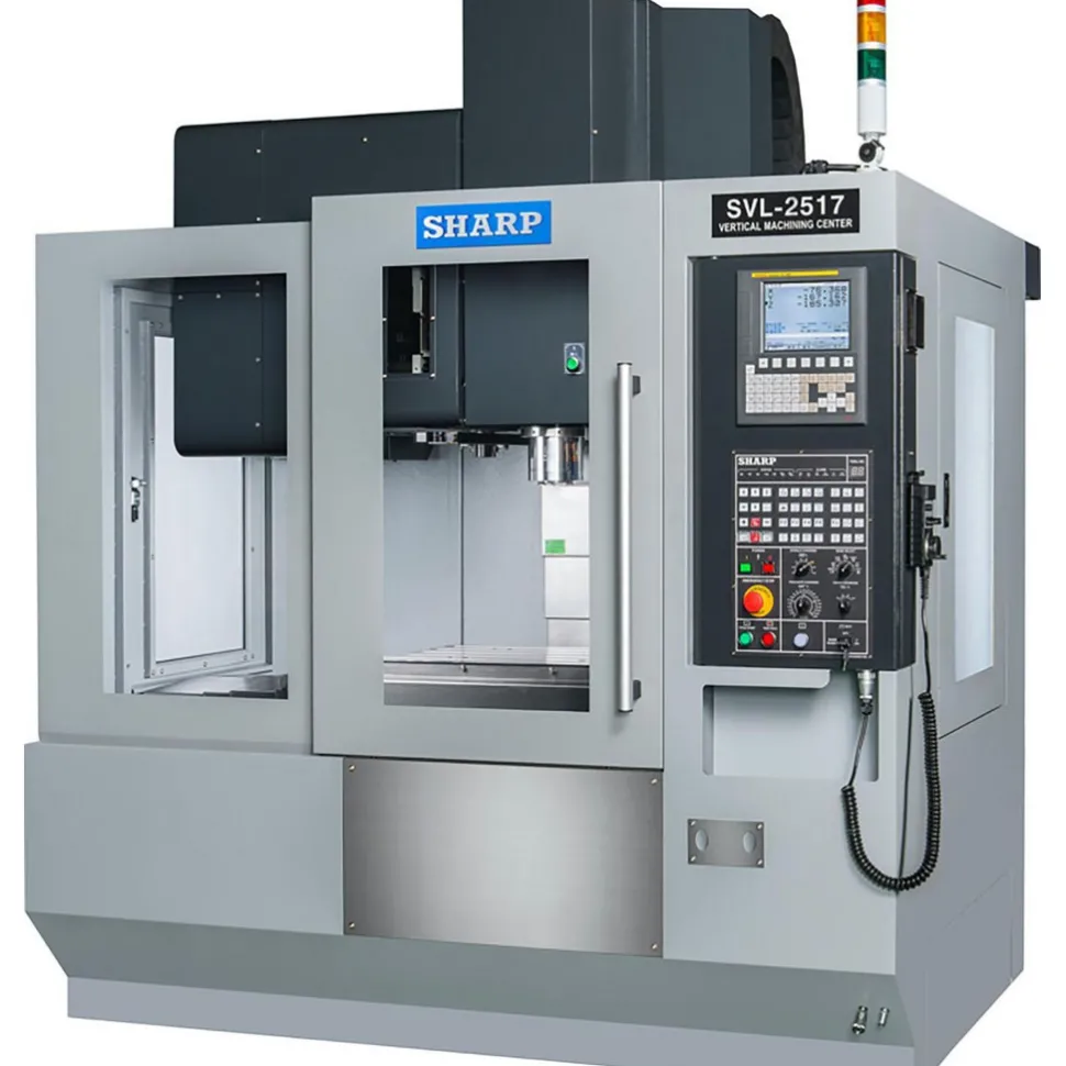 16-1/2" x 27-1/2" CNC Milling Machine: Fanuc CNC Oi-MF, 220V