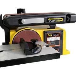 36" x 4" Horizontal & Vertical Combination Sanding Machine: 6" Disc Dia