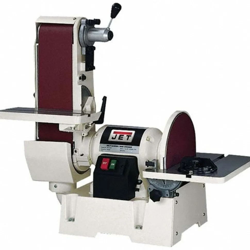48" x 6" Horizontal & Vertical Combination Sanding Machine: 12" Disc Dia