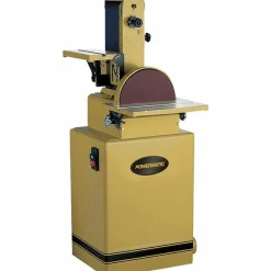 48" x 6" Horizontal & Vertical Combination Sanding Machine: 12" Disc Dia