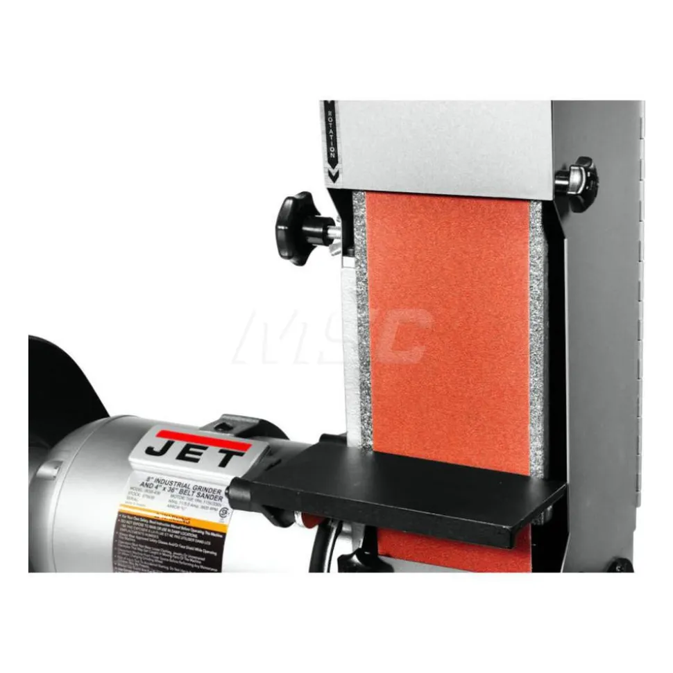 36" x 4" Horizontal & Vertical Combination Sanding Machine: 8" Disc Dia