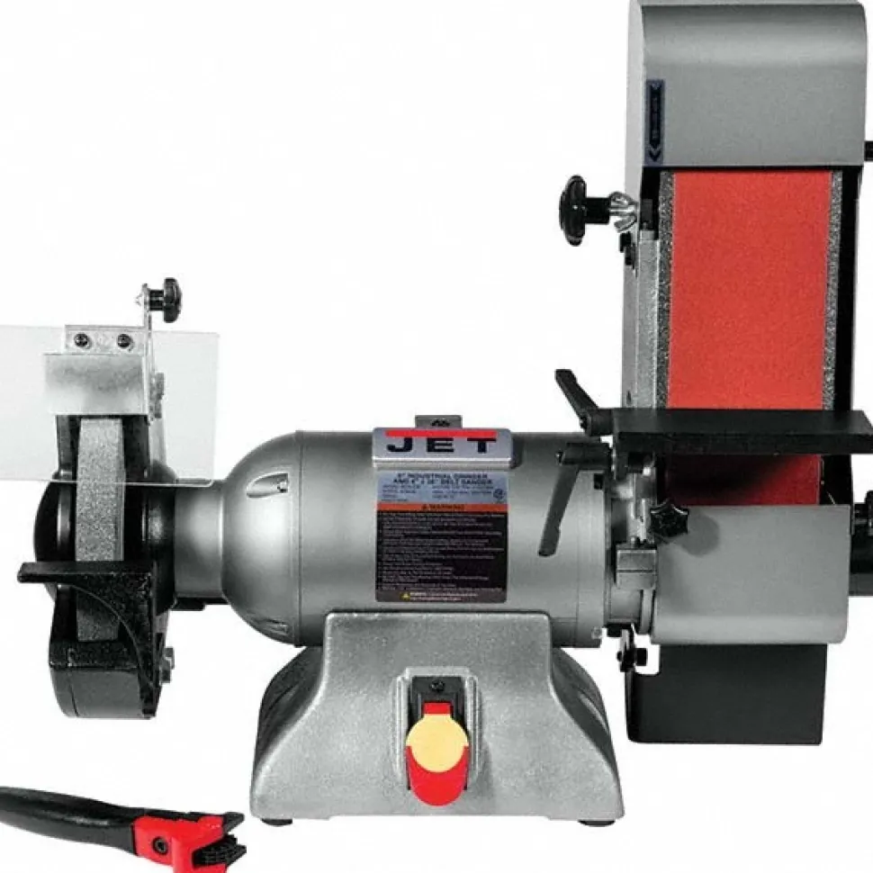 36" x 4" Horizontal & Vertical Combination Sanding Machine: 8" Disc Dia