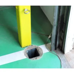 4' x 24' In-Ground Post Mounted Dock Safety Net