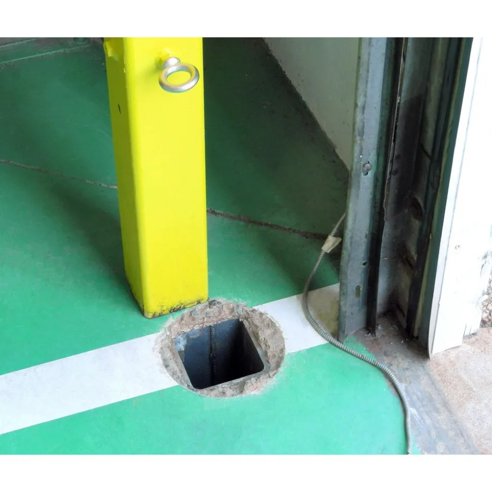 4' x 24' In-Ground Post Mounted Dock Safety Net