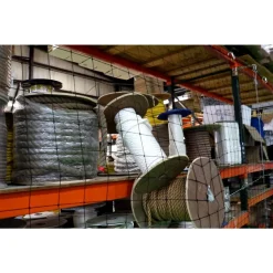 10' x 50' Knotted Knylon Medium Duty Rack Netting, 4" Mesh Openings
