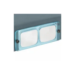 2.5x Magnification, Optical Glass, Rectangular Magnifier