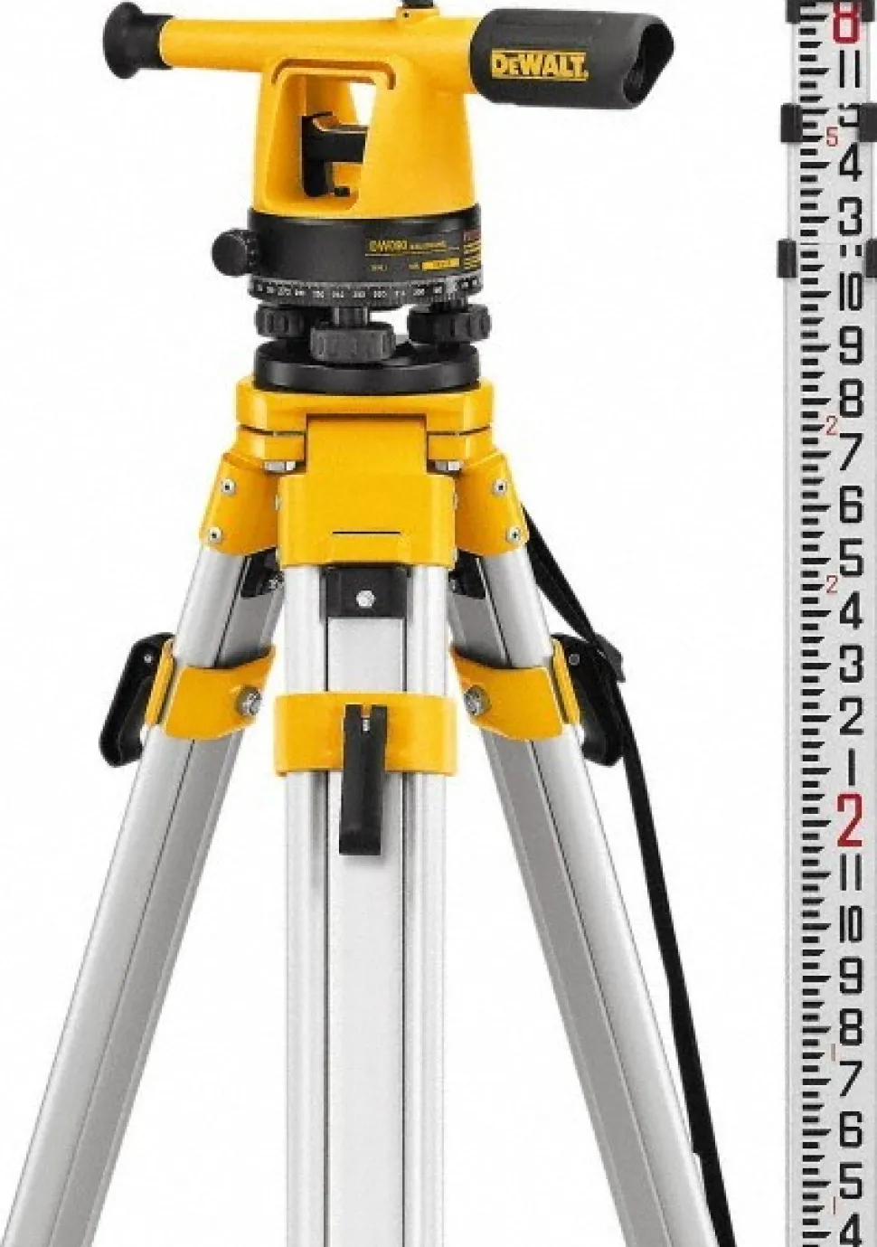 20x Magnification, 5 to 200 Ft. Measuring Range, Transit Optical Level Kit