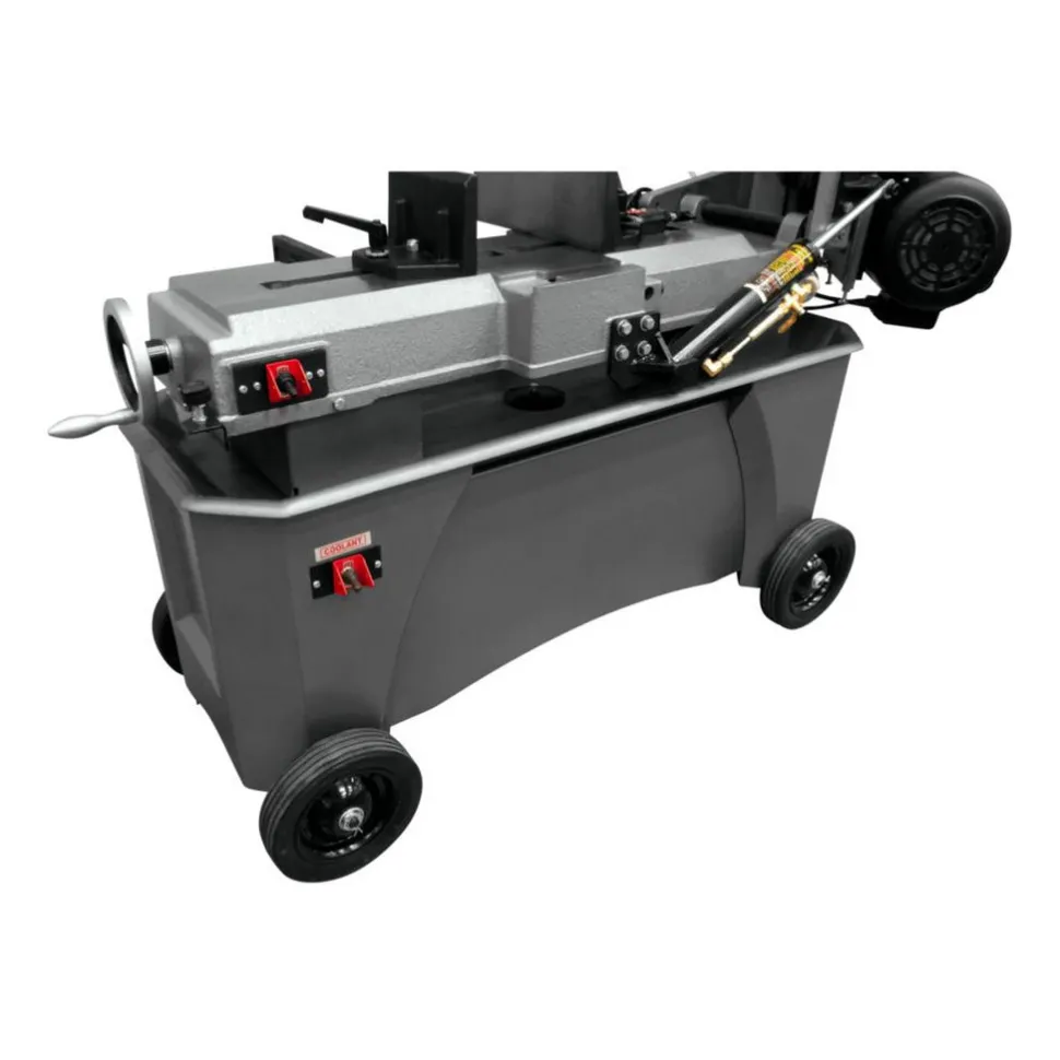 7 x 12" Manual Combo Horizontal & Vertical Bandsaw: Step Pulley