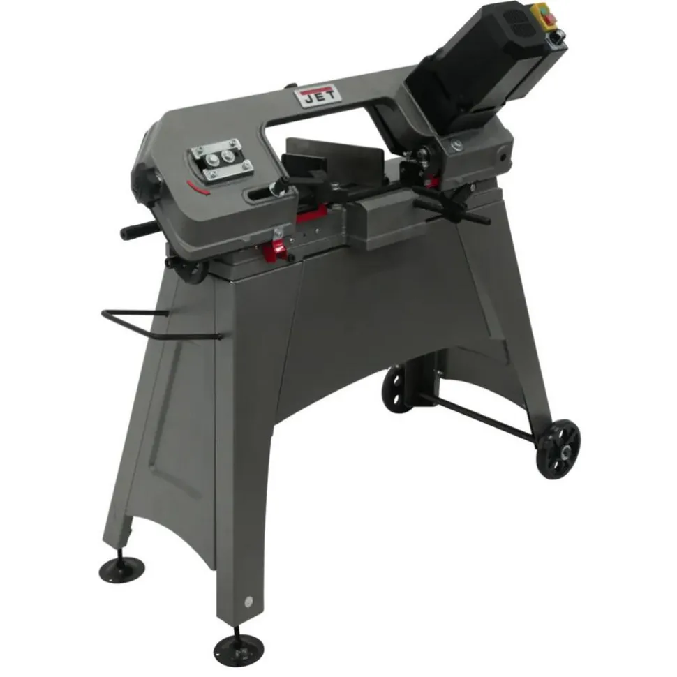 5 x 6" Manual Combo Horizontal & Vertical Bandsaw: Geared Head