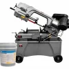 7 x 12" Manual Combo Horizontal & Vertical Bandsaw: Step Pulley