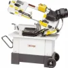 7 x 10-1/2" Manual Combo Horizontal & Vertical Bandsaw: Geared Head
